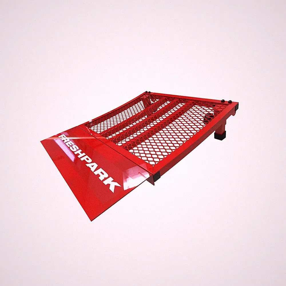 Freshpark Jump Ramp – Portable Bike Launch Ramp for BMX, MTB, RC Cars, Sta
