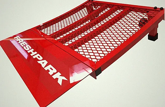 NEW FRESHPARK MINI BMX RC TRICK JUMP LAUNCH RAMP SPINE MTB KIDS STRIDER STACYC