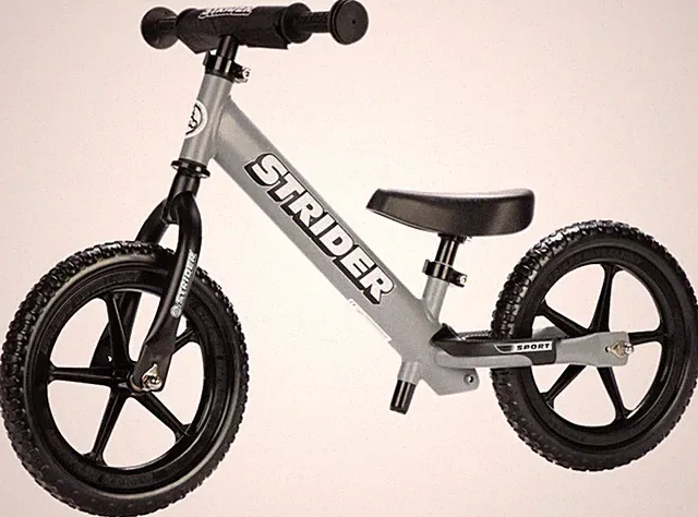 Strider 12 Sport Balance Bike - Matte Gray