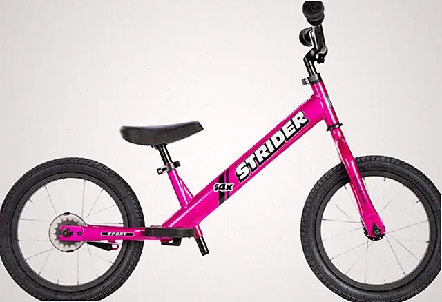 Strider 14x Classic Balance Bike - Fuschia