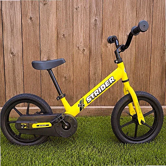 Strider 14X Convertible Kids Bike w/ Easy-Ride Pedal Kit Yellow Local Pickup