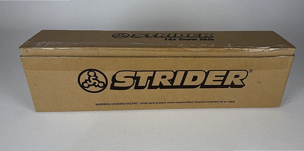 Strider 14x Sport Snow Skis Set - Fits 14x Balance Bike- NEW