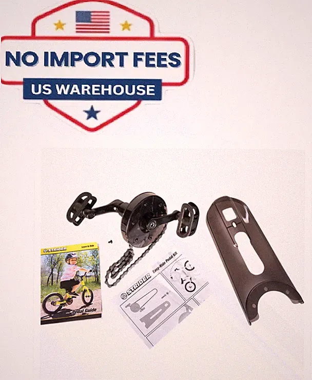 Strider Easy-to-Ride Pedal Conversion Kit for 14-inch Balance Bike new